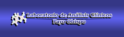 Logotipo creado como parte de la adaptación de un tema premium para el Laboratorio de Análisis Clinicos Payo Obispo.